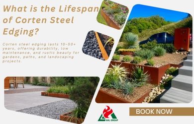 corten steel edging